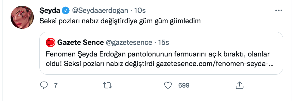 seyda erdogan seksi poz haberine boyle tepki gosterdi 3